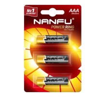 Nanfu Батарейка щелочная AAA (3шт.)