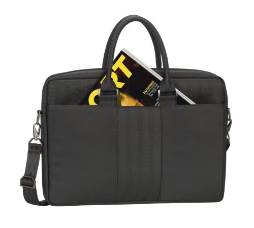 Сумка для ноутбука 15.6" Riva 8135 черный полиуретан/полиэстер (8135 BLACK) Сумка для ноутбука 15.6" Riva 8135 черный полиуретан/полиэстер (8135 BLACK)