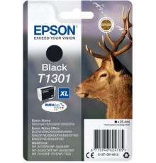 Картридж струйный Epson T1301 C13T13014012 черный (945стр.) (25.4мл) для Epson B42WD