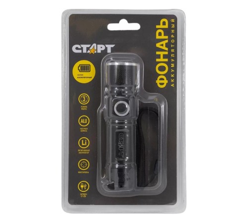 СТАРТ (4610116211779) Фонарь LHE 514-C1 Black 30/120 СТАРТ (4610116211779) Фонарь LHE 514-C1 Black 30/120
