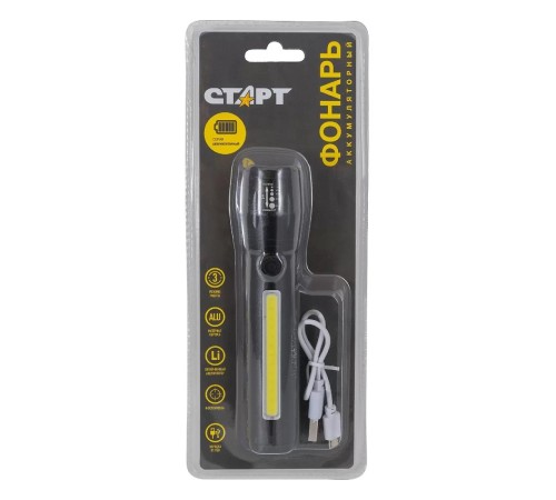 СТАРТ (4610116211809) Фонарь LHE 518-C1 Black 30/120 СТАРТ (4610116211809) Фонарь LHE 518-C1 Black 30/120