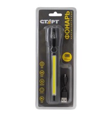 СТАРТ (4610116211816) Фонарь  LHE 519-C1 Black 30/120