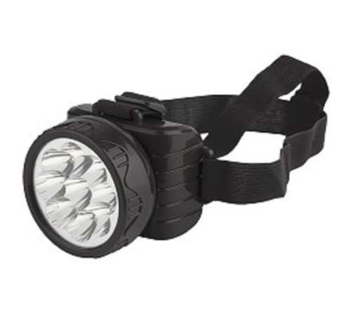 Трофи (C0045557 ) TG9 Фонарь налобный аккумуляторный  4V0.9Ah, 9xLED, ЗУ 220V, карт (25/50/600)