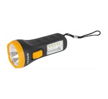 Трофи Б0054034 UB-101 Светодиодный фонарь универсальный на батарейках 1Вт 1 SMD+4 LED 1х AA
