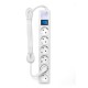 Сетевой фильтр Powercube SPG(5+1)-16B-3М-WHITE 3м (6 розеток) белый (коробка)