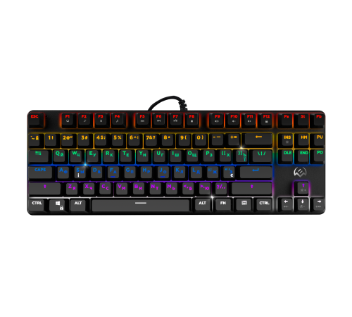 Механическая игровая клавиатура SVEN KB-G9150 (87кл., 12 Fn функций, подсветка) SVEN KB-G9150 (SV-017651) Механическая игровая клавиатура SVEN KB-G9150 (87кл., 12 Fn функций, подсветка) SVEN KB-G9150 (SV-017651)