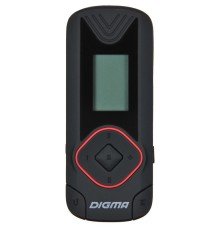 Плеер Flash Digma R3 8Gb черный/0.8"/FM/microSDHC/clip
