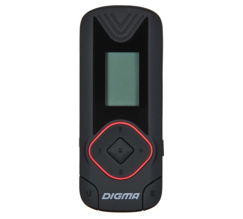 Плеер Flash Digma R3 8Gb черный/0.8"/FM/microSDHC/clip