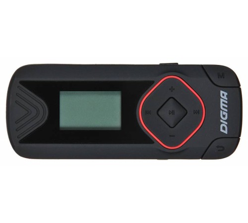 Плеер Flash Digma R3 8Gb черный/0.8"/FM/microSDHC/clip