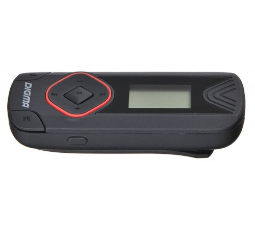 Плеер Flash Digma R3 8Gb черный/0.8"/FM/microSDHC/clip