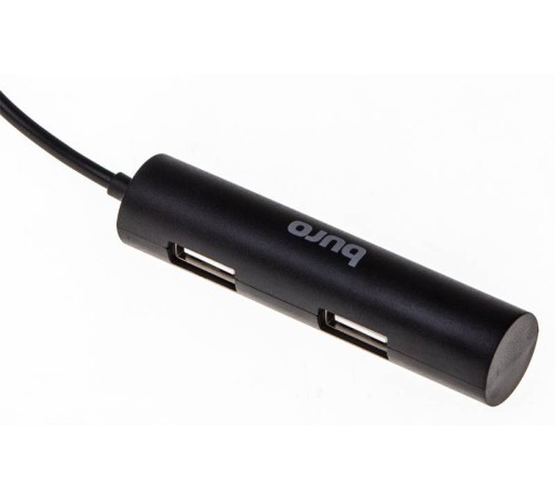 Разветвитель USB 2.0 Buro BU-HUB4-0.5R-U2.0 4порт. черный Разветвитель USB 2.0 Buro BU-HUB4-0.5R-U2.0 4порт. черный