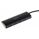 Разветвитель USB 3.0 Buro BU-HUB4-0.5-U3.0 4порт. черный