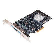 Controller ST-Lab, PCI-E x1, U-1850, DUAL CORE, 3xUSB3.1(A) +1xUSB3.1(C), Ret