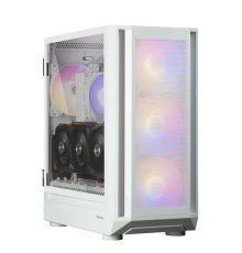 Корпус ZALMAN i6, EATX, WHITE, FRONT MESH, WINDOW, 2x3.5", 3x2.5", 1xUSB2.0, 1xUSB3.0, 1xUSB Type C, FRONT 3x140mm RGB LED, REAR 1x140mm RGB LED (i6 White)