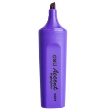 Текстовыделитель Deli ES621violet Delight скошенный пиш. наконечник 1-5мм фиолетовый
