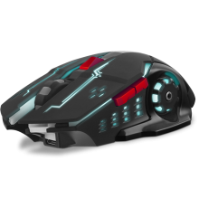 Игровая мышь SVEN RX-G930W (бесшумн. кл., 5+1кл. 800-2400 DPI, ST, подсв., игров. упак)
