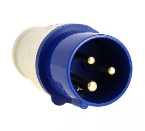 EKF ps-023-32-220 Вилка переносная 023 2Р+РЕ 32А 220В IP44 EKF PROxima EKF ps-023-32-220 Вилка переносная 023 2Р+РЕ 32А 220В IP44 EKF PROxima