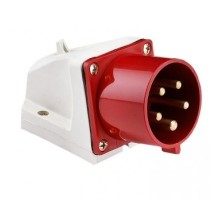 EKF ps-525-32-380 Вилка стационарная 525 3P+PE+N 32А 380В IP44 EKF PROxima