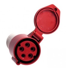 EKF ps-225-32-380 Розетка переносная 225 3P+PE+N 32А 380В IP44 EKF PROxima