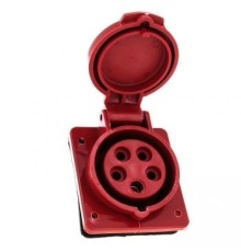 EKF ps-425-32-380 Розетка стационарная внутренняя 425 3P+PE+N 32А 380В IP44 EKF PROxima