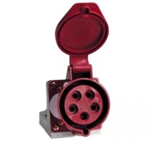 EKF ps-125-32-380 Розетка стационарная наружная 125 3P+PE+N 32А 380В IP44 EKF PROxima