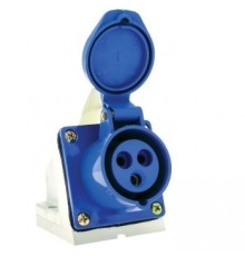 EKF ps-123-32-220 Розетка стационарная наружная 123 2Р+РЕ 32А 220В IP44 EKF PROxima