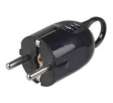 Iek EVP12-16-01-K02 ВПу12-02-Ст Вилка разборная угловая с з/к с кольцом 16А черная