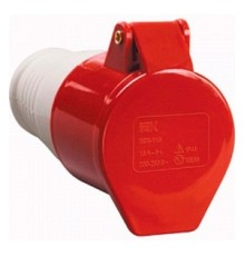 Iek PSR22-063-4 Розетка 234 переносная 3Р + РЕ 63А 380В IP54 ИЭК