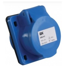 Iek PSR41-016-3 Розетка 413 скрытая 2Р+Е 16А 220В IP44 ИЭК