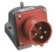 Iek PSR52-016-4 Вилка 514 стац.3Р + РЕ 16А 380В IP44 ИЭК