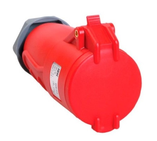 Iek PSN22-016-4 Розетка переносная ССИ-214 16А-6ч/380-415В 3Р + РЕ IP44 MAGNUM ИЭК Iek PSN22-016-4 Розетка переносная ССИ-214 16А-6ч/380-415В 3Р + РЕ IP44 MAGNUM ИЭК