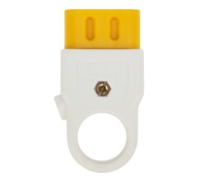 REXANT 11-8526 Розетка разборная без з/к 10А плоская белая