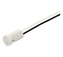 REXANT 11-8880 Цоколь «патрон» керамический G4 с проводом 15 см, (100шт. в упак) белый