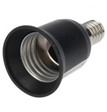 REXANT 11-8871 Переходник цокольный E14-E27 черный