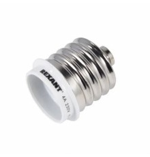 REXANT 11-8821 Переходник цокольный E40-E27 белый