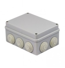 EKF plc-kmr-050-041 Коробка распаячная КМР-050-041   пылевлагозащитная, 10 мембранных вводов, уплотнительный шнур (156х113х77) EKF PROxima