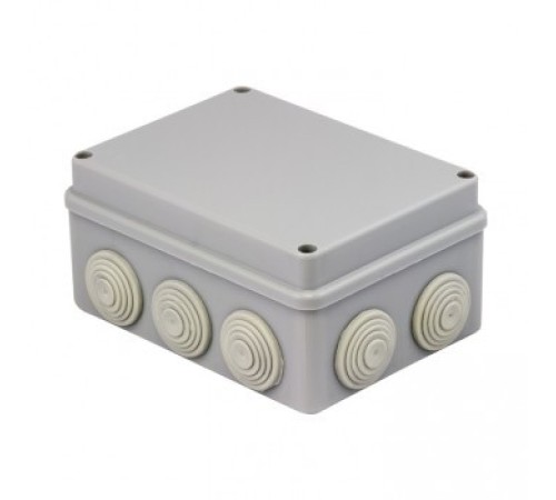 EKF plc-kmr-050-041 Коробка распаячная КМР-050-041   пылевлагозащитная, 10 мембранных вводов, уплотнительный шнур (156х113х77) EKF PROxima