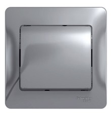 Systeme electric GSL000312 GLOSSA 1-клавишный ВЫКЛЮЧАТЕЛЬ, сх.1, 10АХ, в сборе, АЛЮМИНИЙ