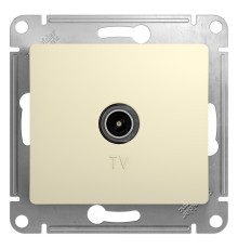 Systeme electric GSL000292 GLOSSA TV РОЗЕТКА проходная 4DB, механизм, БЕЖЕВЫЙ