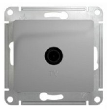 Systeme electric GSL000391 GLOSSA TV РОЗЕТКА оконечная 1DB, механизм, АЛЮМИНИЙ