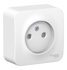 Systeme electric BLNRA001111 BLANCA О/У РОЗЕТКА без заземления со шторками ИЗОЛ.ПЛ., 16А, 250В, БЕЛЫЙ