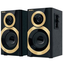 SVEN SPS-619 GOLD, чёрный, акустическая система 2.0, мощность 2х10 Вт(RMS) SVEN SPS-619 Gold (SV-0120619GD)