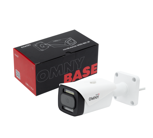 Камера сетевая буллет 2Мп OMNY BASE miniBullet2E-WDS-SDL-C v2 28 с двойной подсветкой и микрофоном Камера сетевая буллет 2Мп OMNY BASE miniBullet2E-WDS-SDL-C v2 28 с двойной подсветкой и микрофоном
