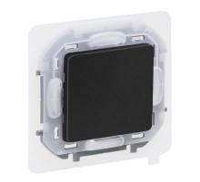 Legrand 673673 Переключатель IP44 - INSPIRIA - 10 AX - 250 В~ - антрацит