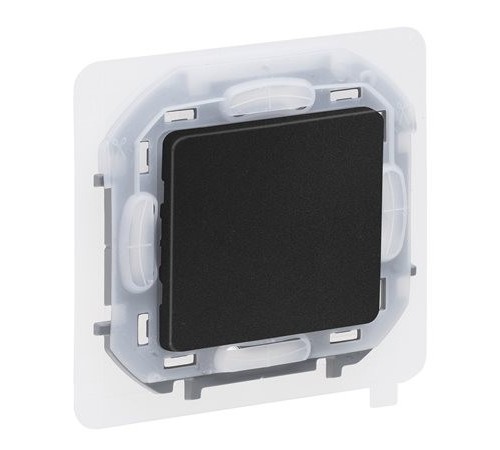 Legrand 673673 Переключатель IP44 - INSPIRIA - 10 AX - 250 В~ - антрацит