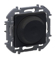 Legrand 673793 Светорегулятор поворотный без нейтрали 300Вт - INSPIRIA - антрацит