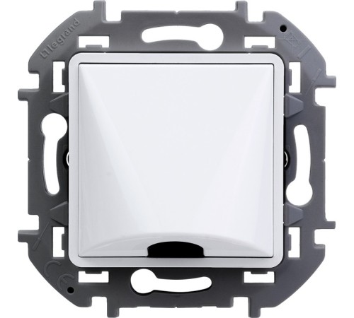 Legrand 673890 Вывод кабеля с зажимом для крепления - INSPIRIA - белый Legrand 673890 Вывод кабеля с зажимом для крепления - INSPIRIA - белый