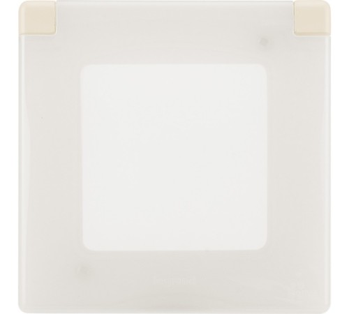 Legrand 673921 Рамка с защитной крышкой IP 44 - INSPIRIA - слоновая кость Legrand 673921 Рамка с защитной крышкой IP 44 - INSPIRIA - слоновая кость