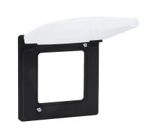 Legrand 673923 Рамка с защитной крышкой IP 44 - INSPIRIA - антрацит