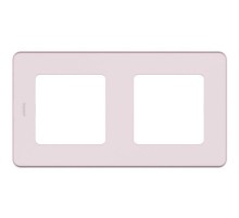 Legrand 673944 Рамка - 2 поста - INSPIRIA - розовый